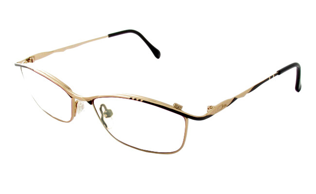 Cazal Designer Eyeglasses Cazal 423-302 in Gold 53mm :: Custom Left & Right Lens