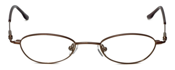 X Tender Designer Eyeglasses Model 8 in Brown 43mm :: Custom Left & Right Lens