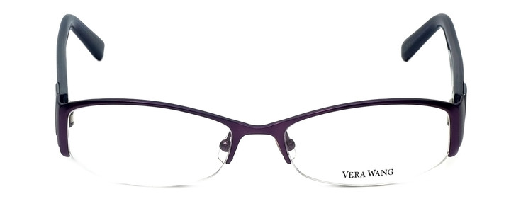 Vera Wang Designer Eyeglasses V056 in Plum 53mm :: Custom Left & Right Lens