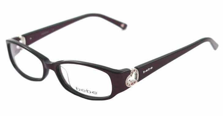 Bebe Designer Eyeglasses 5005 in Ruby :: Rx Single Vision