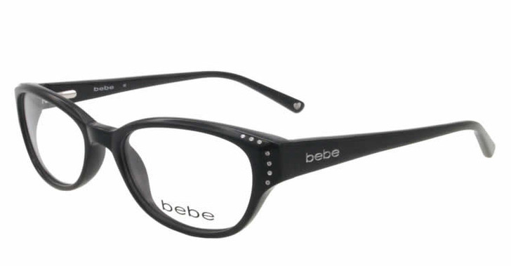Bebe Designer Eyeglasses 5023 in Jet :: Rx Single Vision
