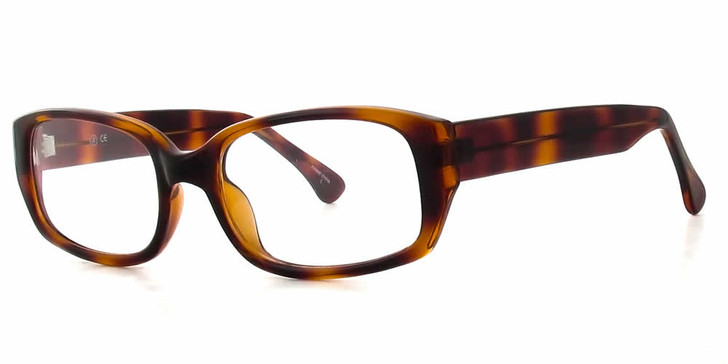 Calabria Soho 18 Tortoise Designer Eyeglasses :: Rx Single Vision