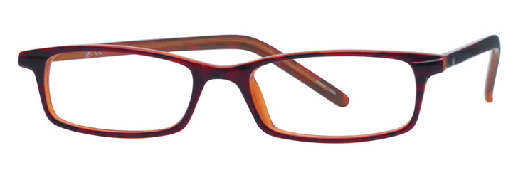 Calabria Soho 45 Brown Designer Eyeglasses :: Rx Single Vision
