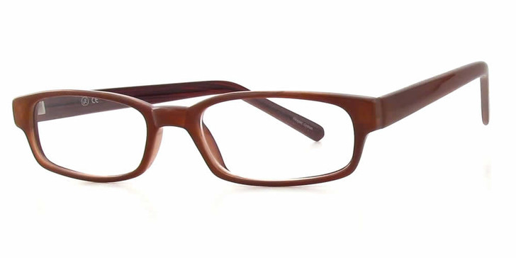 Calabria Soho 78 Brown Designer Eyeglasses :: Rx Single Vision