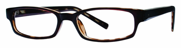 Calabria Soho 78 Brown Tortoise Designer Eyeglasses :: Rx Single Vision