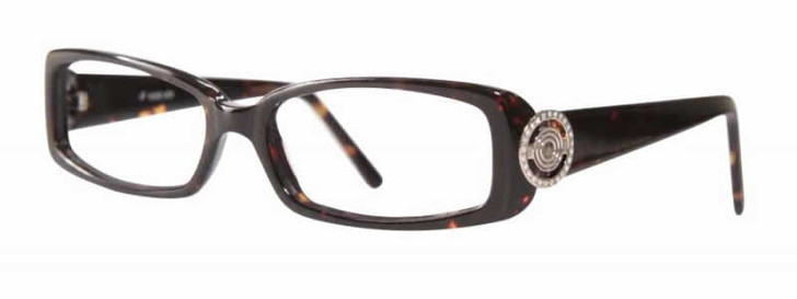 Calabria Viv 676 Tortoise Designer Eyeglasses :: Rx Single Vision