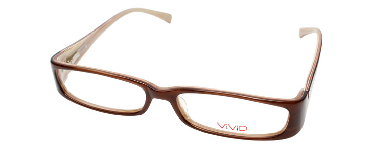 Calabria Viv 738 Mocha Designer Eyeglasses :: Rx Single Vision