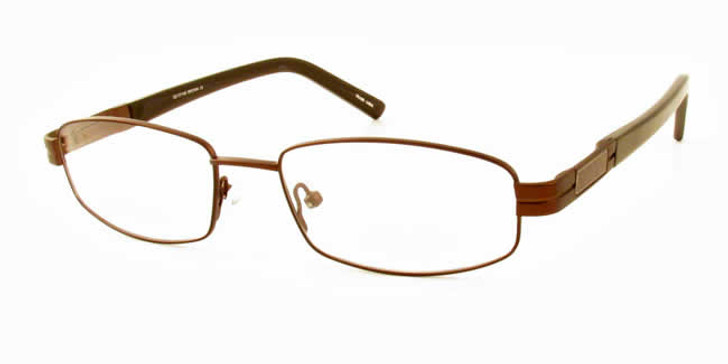 Dale Earnhardt, Jr. Eyeglass Collection 6709 in Brown :: Rx Single Vision