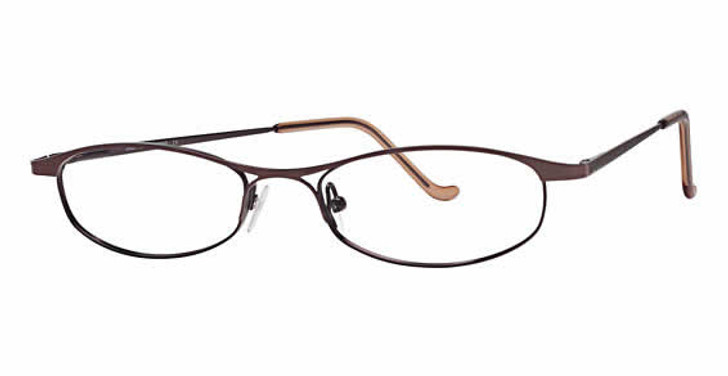 Joan Collins Eyeglass Collection 9668 in Brown :: Rx Single Vision