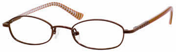 Seventeen Designer Eyeglasses 5301 in Brown :: Rx Single Vision