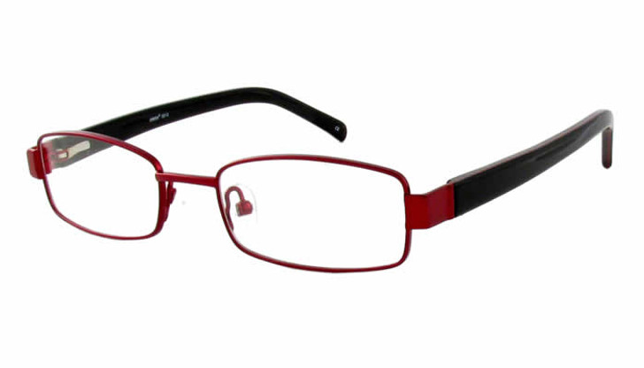Seventeen Designer Eyeglasses 5912 in Burgundy :: Rx Single Vision