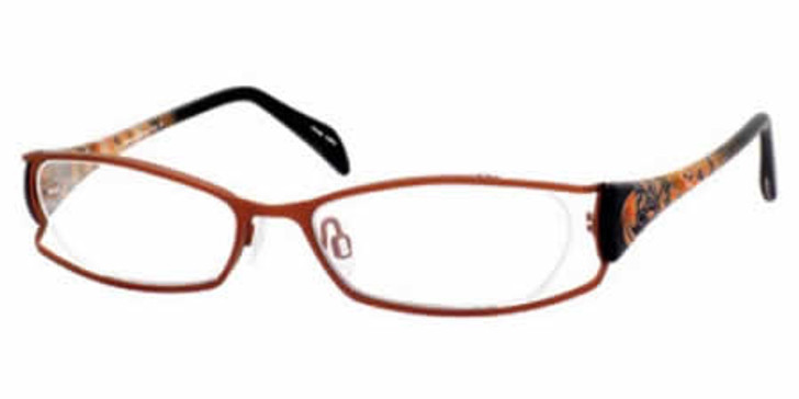 Valerie Spencer Designer Eyeglasses 9163 in Satin Brown :: Rx Single Vision