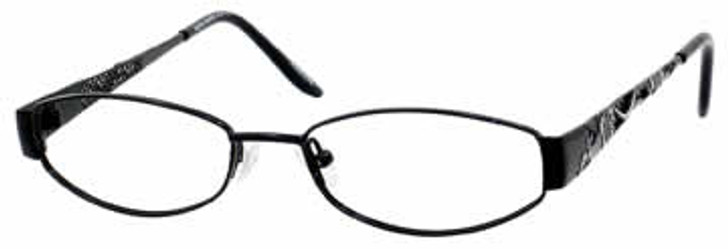Valerie Spencer Designer Eyeglasses 9197 in Black Silver :: Rx Single Vision