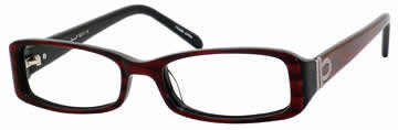 Valerie Spencer Designer Eyeglasses 9217 in Burgundy :: Rx Single Vision