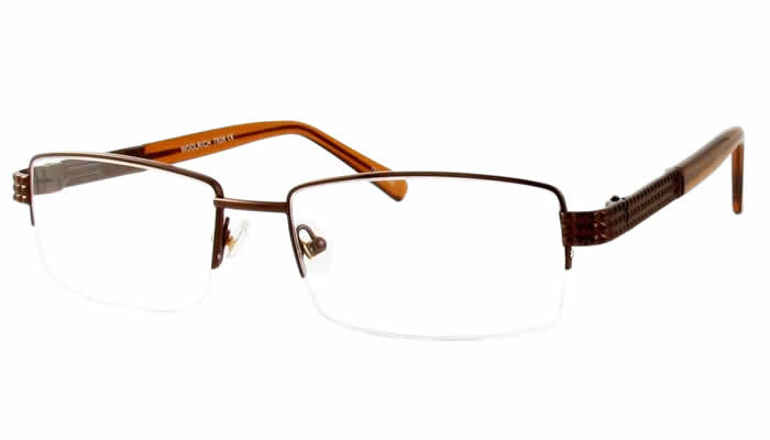 Woolrich Designer Eyeglasses 7828 in Coffee :: Rx Single Vision