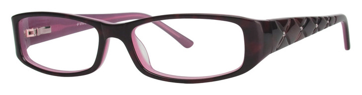 Calabria Viv 685 Purple Designer Eyeglasses :: Rx Single Vision