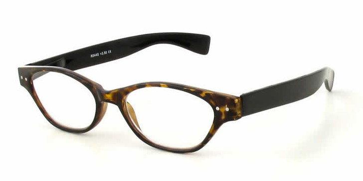 Calabria R544S Designer Eyeglasses in Tortoise-Black :: Rx Single Vision