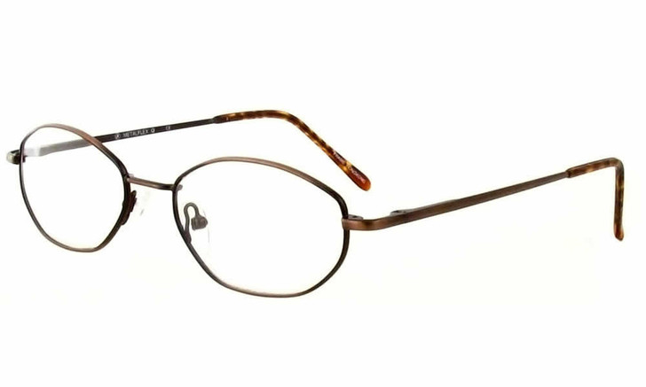 Calabria MetaFlex P Pewter Eyeglasses :: Rx Single Vision