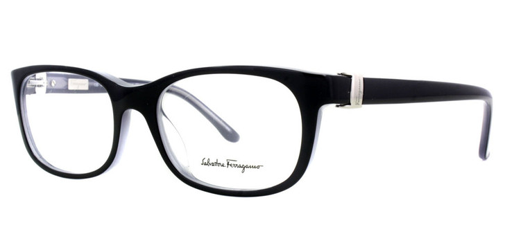 Salvatore Ferragamo Designer Eyeglass Collection SF2604 in Black :: Rx Single Vision