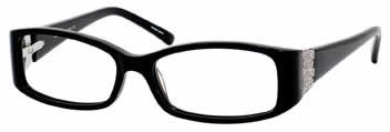 Valerie Spencer 9237 in Black Designer Eyeglasses :: Rx Single Vision