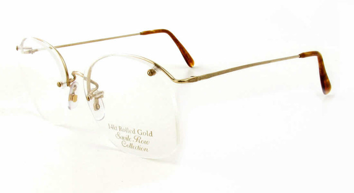 Berkshire Chase Eyeglasses Rimway 14KT Gold 52 mm :: Rx Single Vision