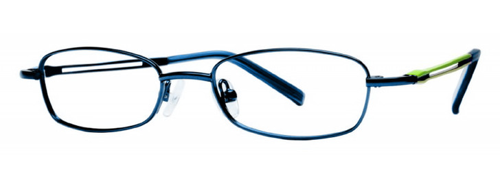 Calabria Viv Kids 107 Designer Eyeglasses in Blue :: Rx Single Vision