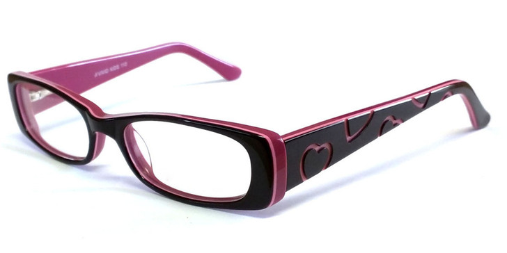 Calabria Viv Kids 110 Designer Eyeglasses in Purple :: Rx Single Vision