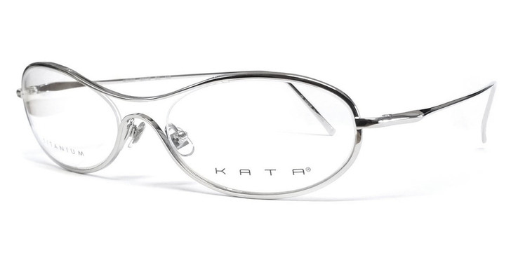 Kata Designer Eyeglasses 234 Mondo in Silver :: Rx Single Vision