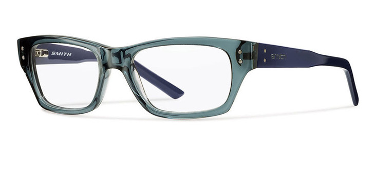 Smith Optics Designer Optical Eyewear Bradford in Steel Blue :: Rx Single Vision