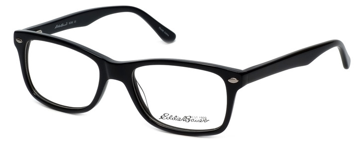 Eddie Bauer EB8296 Designer Eyeglasses in Black :: Rx Single Vision