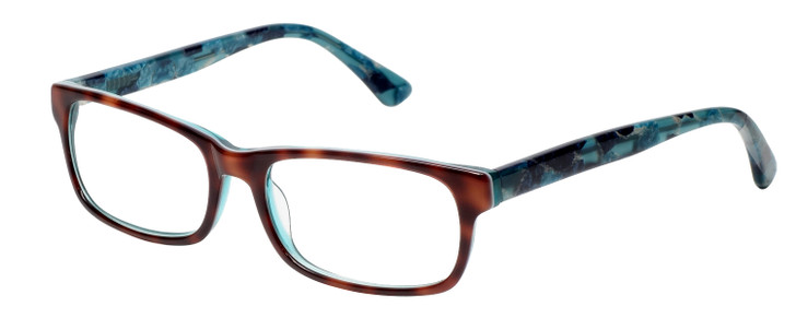 Calabria 857 Designer Eyeglasses in Tortoise :: Rx Single Vision