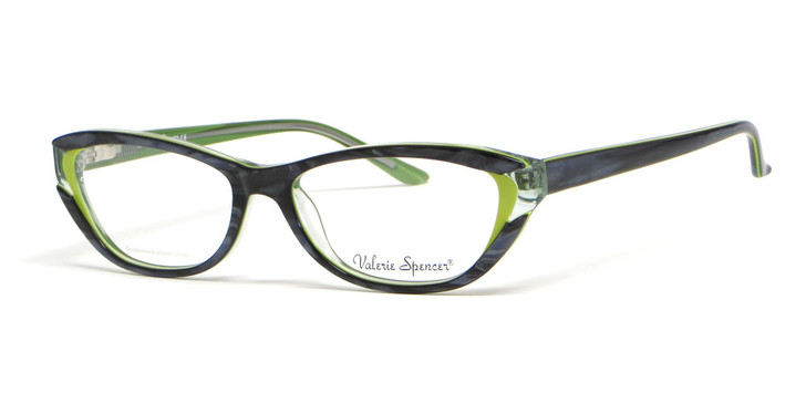 Valerie Spencer 9272 in Forest Designer Eyeglasses :: Rx Single Vision