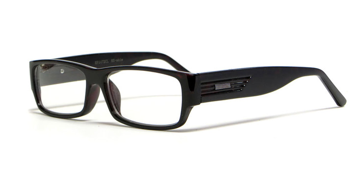 Calabria "Opti Clear" Designer Eyeglasses 3472 in Black :: Rx Single Vision