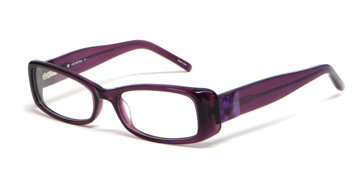 Calabria Viv Designer Eyeglasses 4020 in Violet :: Rx Single Vision