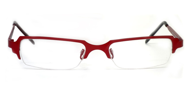 Harry Lary's French Optical Eyewear Clubby Eyeglasses in Red (360) :: Rx Single Vision