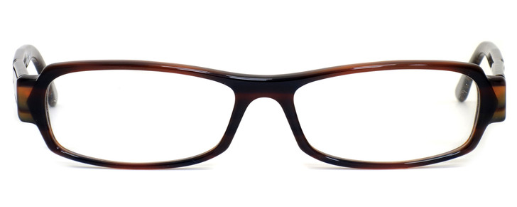 Harry Lary's French Optical Eyewear Forbiddy in Brown Stripe (2398) :: Rx Single Vision