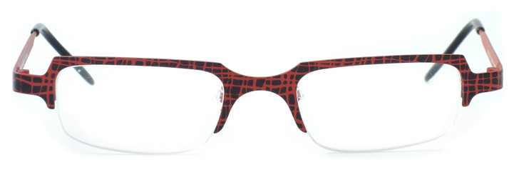 Harry Lary's French Optical Eyewear Kulty in Red Black (504) :: Rx Single Vision