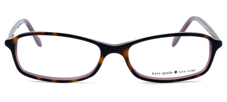 Kate Spade Designer Eyeglass Collection "Edie" in Tortoise & Purple (0SS1) :: Rx Single Vision