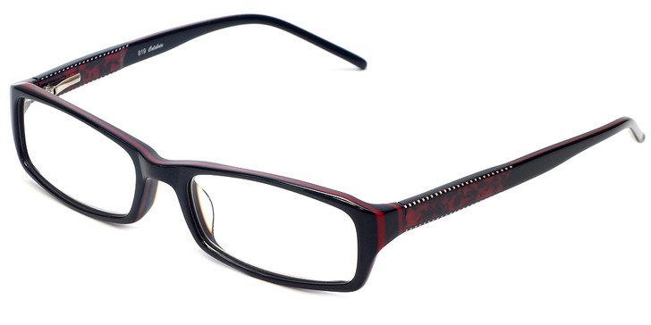 Calabria Designer Eyeglasses 819 Black :: Rx Single Vision