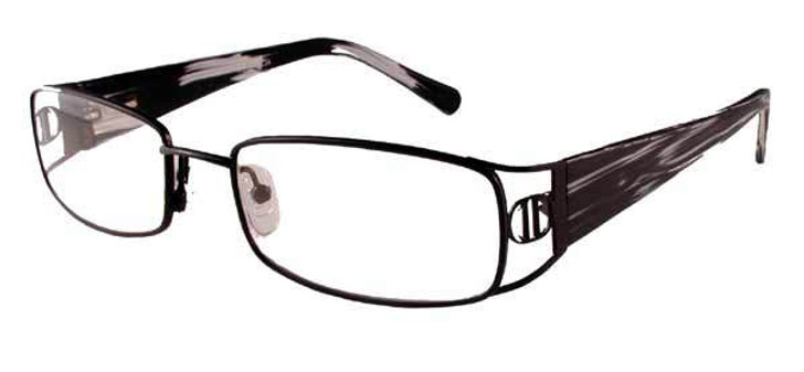 Calabria Designer Eyeglasses 826 Black :: Rx Single Vision