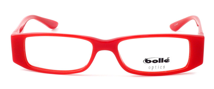Bollé Louvres Designer Eyeglasses in Deep Red Crystal :: Rx Single Vision