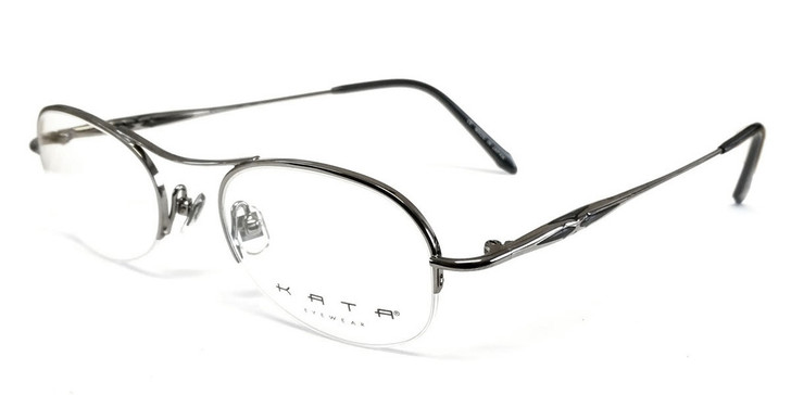 Kata Designer Reading Glasses 191 Noa (IC-BL) Sliver Black 21 Powers to Choose