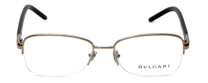 Bvlgari Designer Eyeglasses 2178-266 in Gold-Tortoise 54mm :: Rx Single Vision