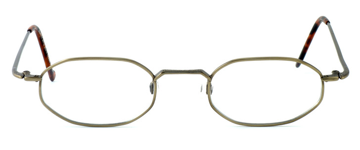 Regency International Designer Eyeglasses SL510 in Antique in Gold 46mm :: Rx Single Vision