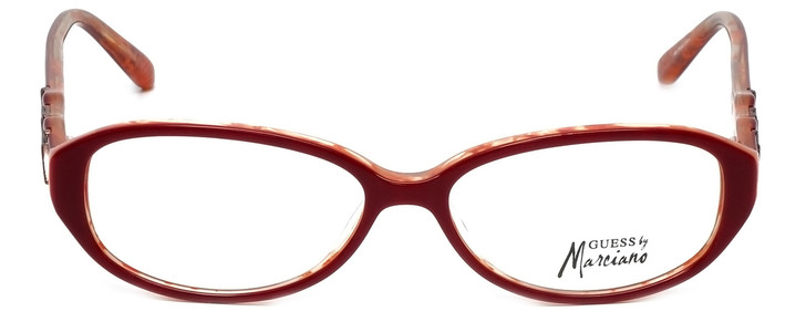 Guess by Marciano Designer Eyeglasses GM153-BRNOR in Red :: Rx Single Vision