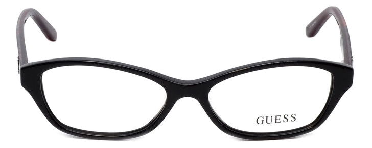Guess Designer Eyeglasses GU2417-BLK in Black :: Rx Single Vision