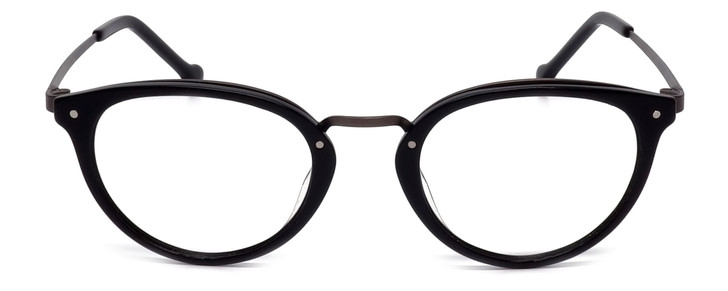 Calabria Elite Designer Eyeglasses CE101 in Black Gunmetal :: Rx Single Vision