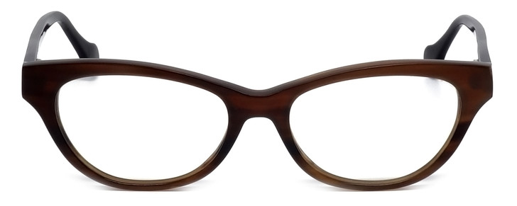 Calabria Elite Designer Eyeglasses CEBH123 in Grey & Brown Horn :: Rx Single Vision