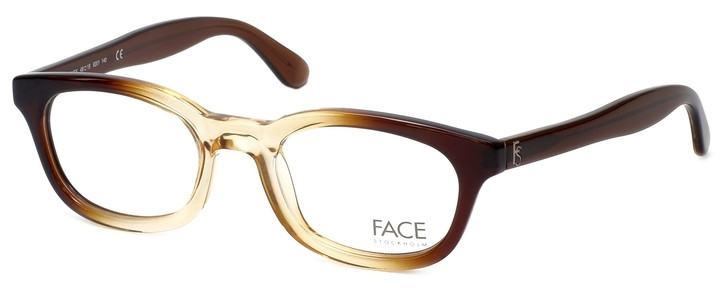 FACE Stockholm Busy 1316-9201 Designer Eyeglasses in Brown Beige :: Rx Single Vision