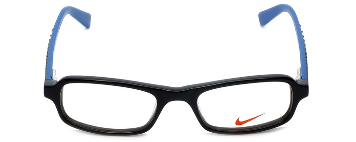 Nike 5512 Designer Eyeglasses in Black-Blue :: Rx Single Vision